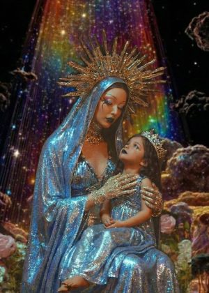 matka boska z córką